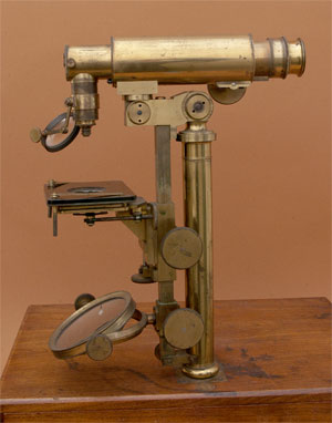 Charles Chevalier microscope, No. 167, c1840